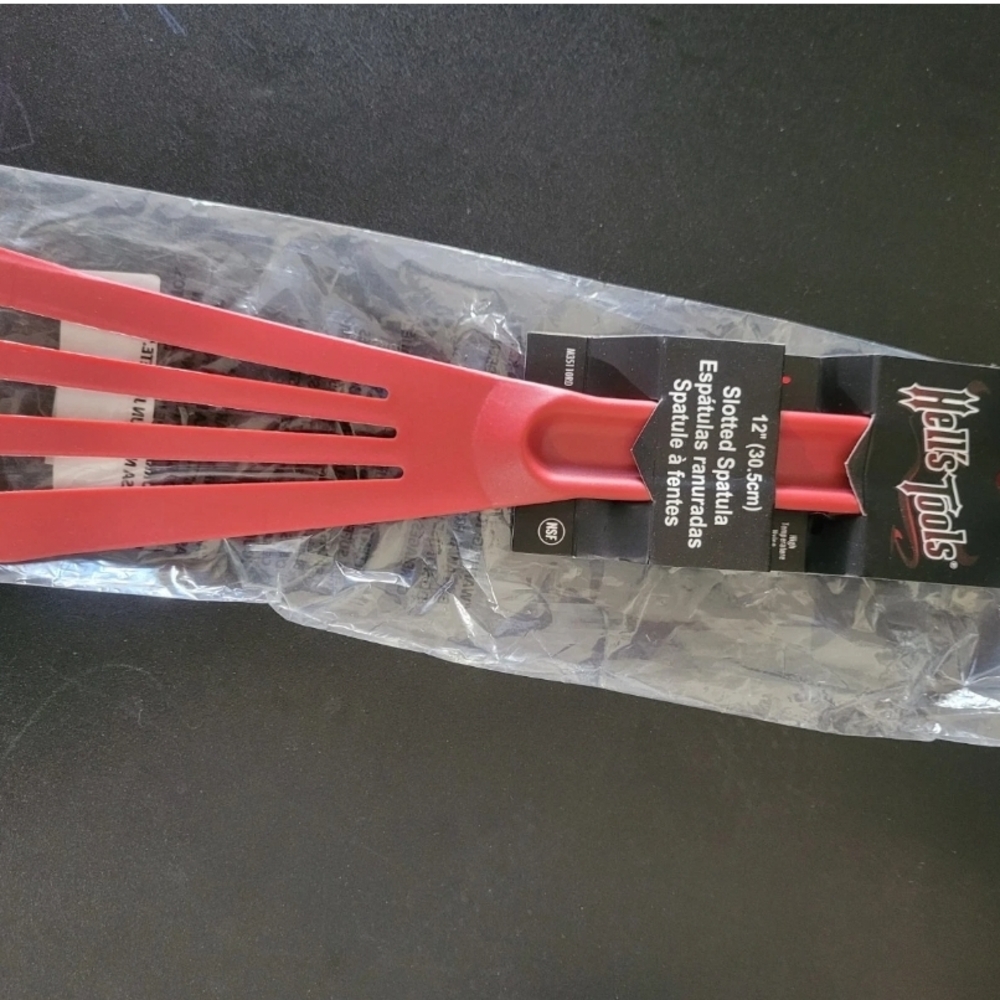 Mercer Culinary Hell's Tools High-heat 12 Slotted Spatula Cooking Tool Single